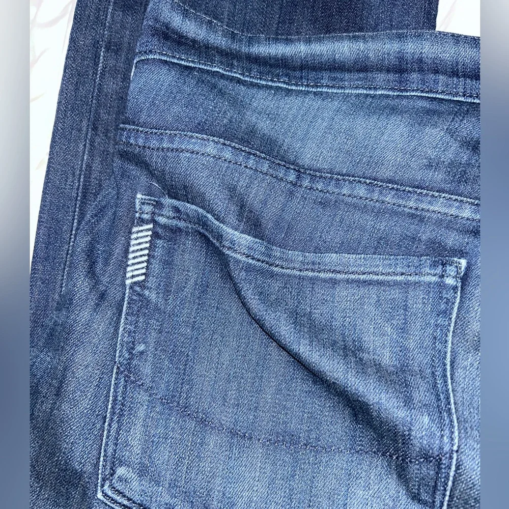 Paige Normandie Straight Men's Jeans 38 X 28 Stingray Dark Blue Fits 42 x 28 - Picture 7 of 10